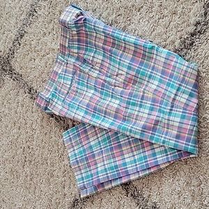Saddlebred Plaid Dress Pants